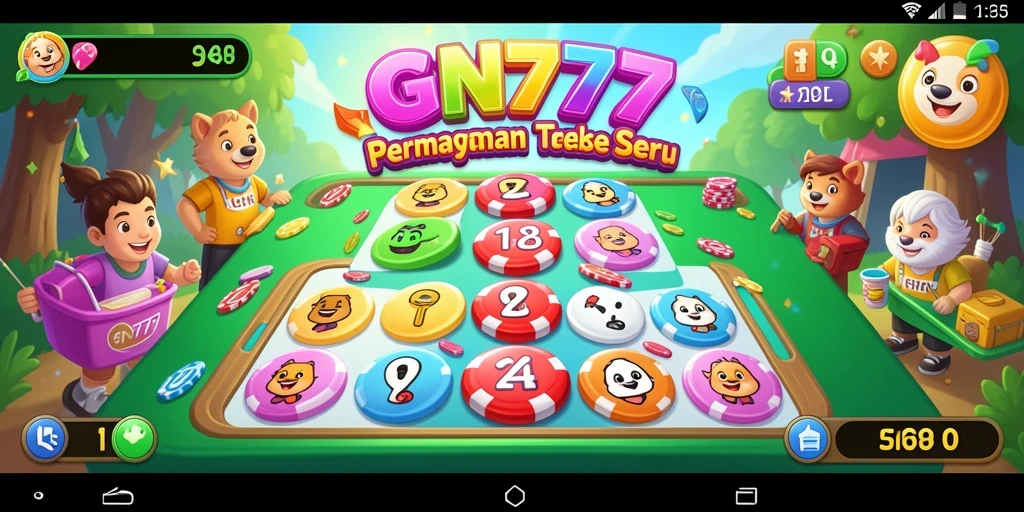 Tampilan gameplay Bingo yang seru dan interaktif di GN777.