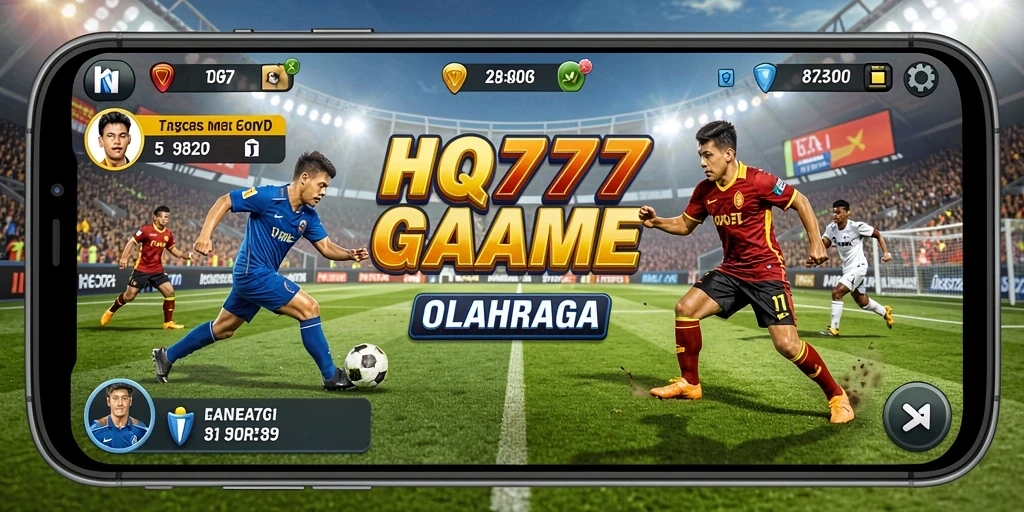 Tangkap momen seru dari gameplay olahraga di HQ777.
