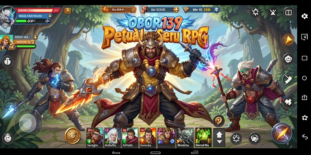Gameplay seru OBOR138 dalam dunia RPG yang menakjubkan.