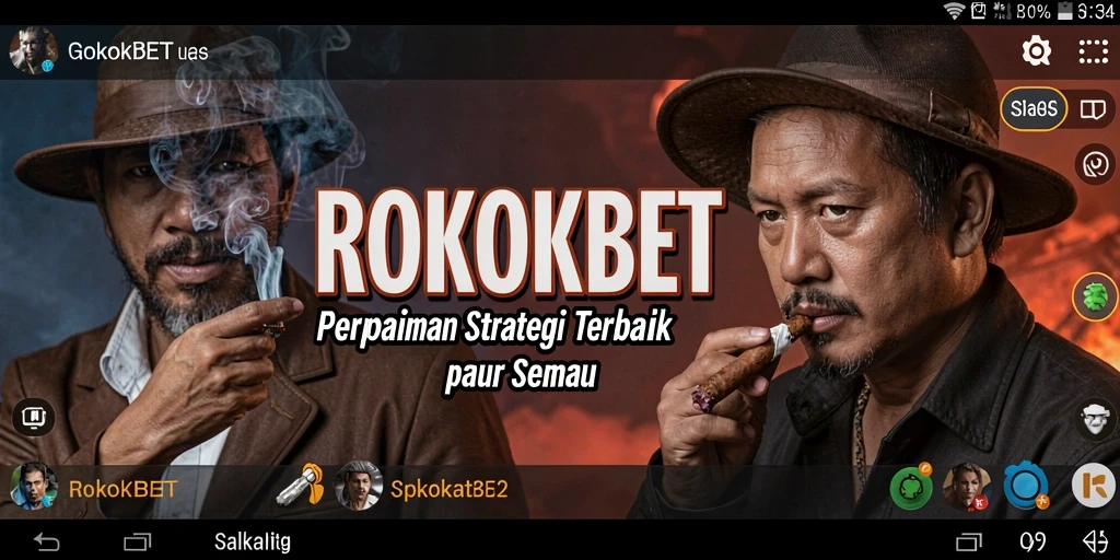 Gambaran gameplay menegangkan ROKOKBET dengan strategi yang menarik.